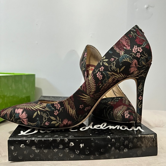 Sam Edelman Hazel (Black Multi Majestic Bird Jacquard) - Picture 1 of 3